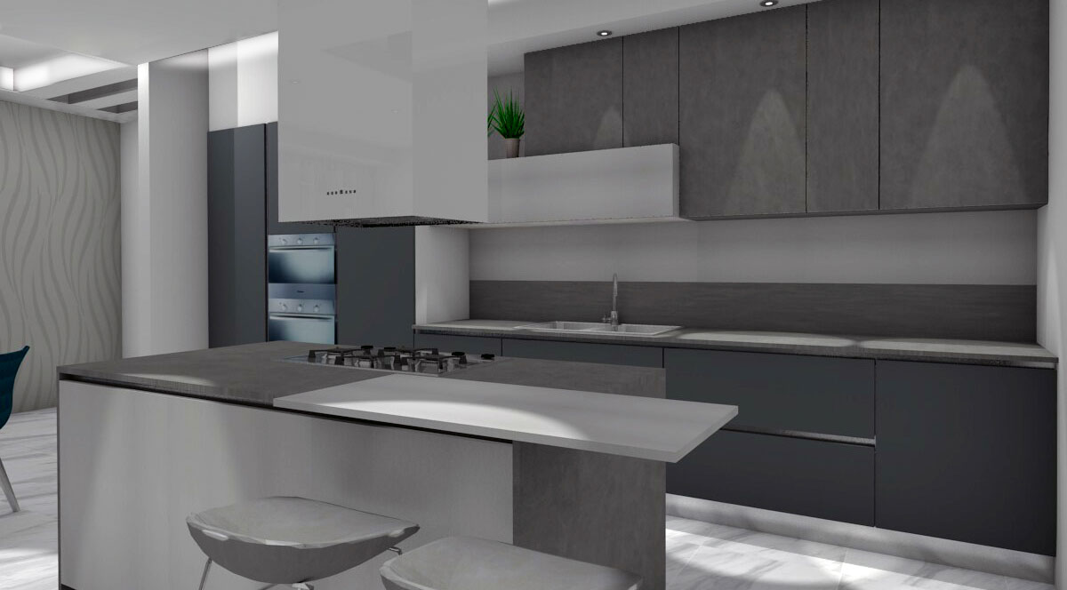 Progettazione angolo cucina